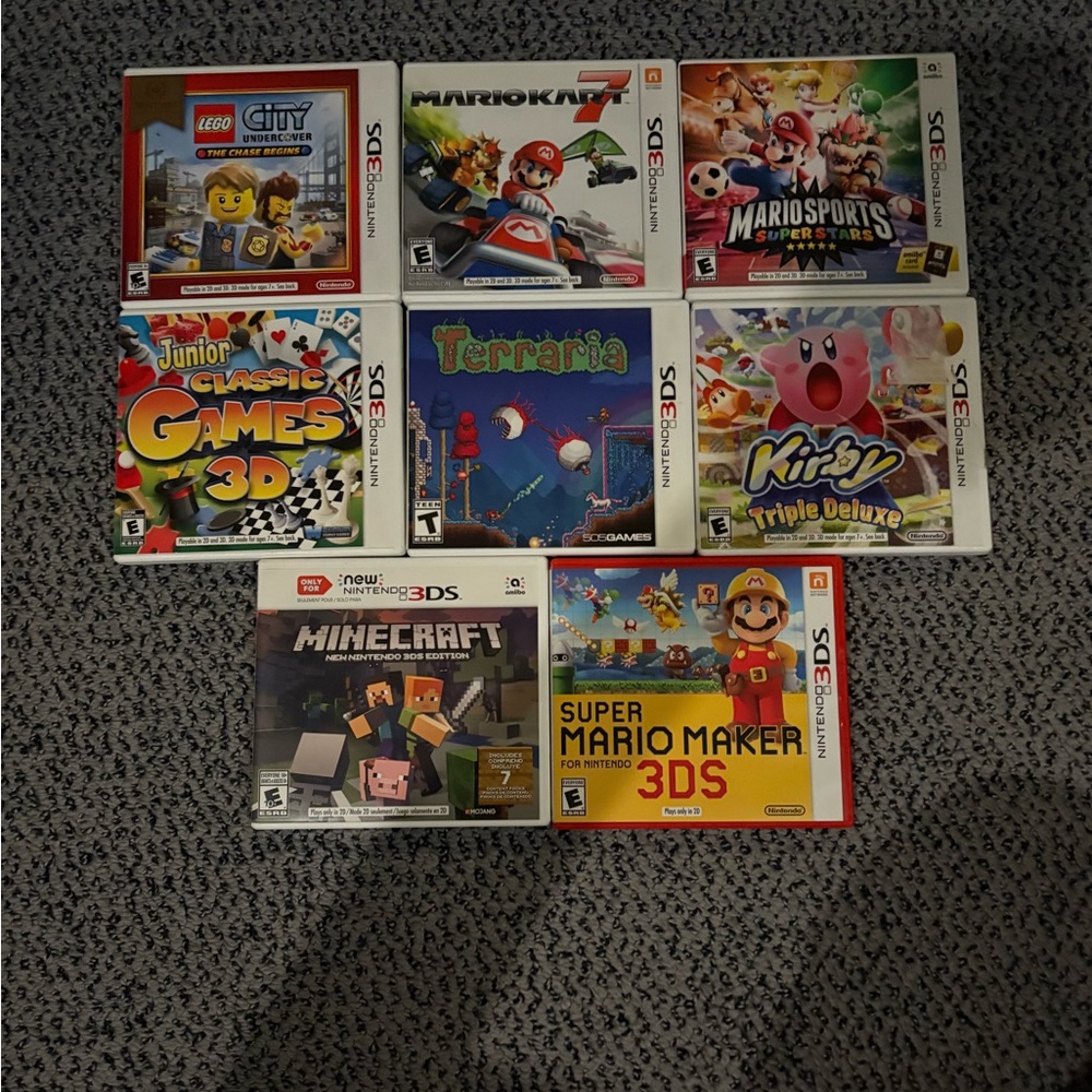 Nintendo 3DS Game Collection - Practically New!